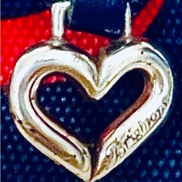 Brighton Red White Blue Canvas Chain Clutch Bag - Picture 5 of 7